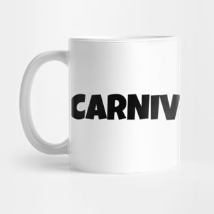 Carnivore King, Carnivore diet slogan T-shirt, for meat and steak lovers, keto friendly Mug